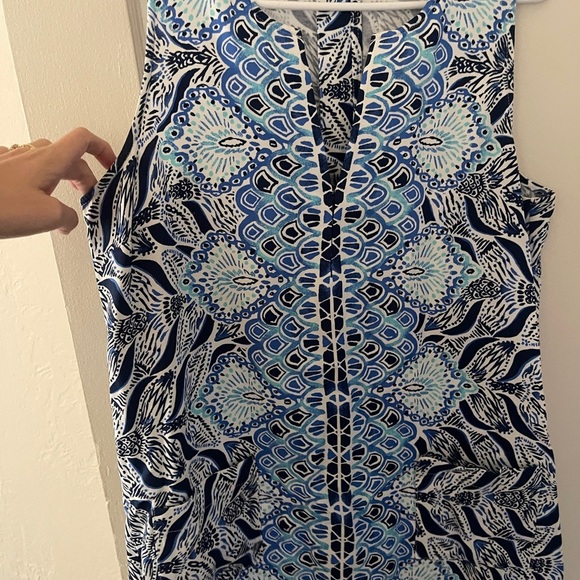 Lilly Pulitzer Kelby Stretch Shift Dress size 8 - Picture 6 of 16